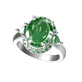 Sterling Silver Semi Mount Ring Setting Round RD Center主石mm - Syzjewelry